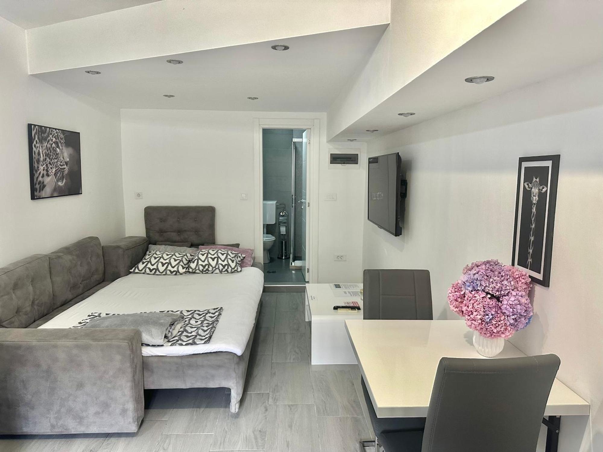 Apartment Diamond -Modern And Lovely Seaside Studio Apartment Kotor Exteriör bild